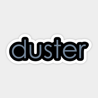 Duster Slowcore 90s Sticker